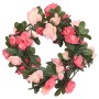 Ghirlande Fiori Artificiali 6 pz Rosato 240cm