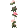 Ghirlande Fiori Artificiali 6 pz Rosato 240cm