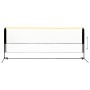 Rete da Badminton Regolabile 400x103x94-158 cm in Metallo