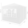 Tendone per Feste 3x3 m Bianco