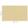 Tappeto da Tenda 300x500 cm Beige