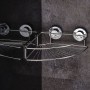 RIDDER Mensola per Doccia Angolare 24,9x24,9x9,4cm Cromata 12020000