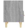Comodini 2 pz Grigio Sonoma 40x35x47 cm