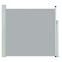 Tenda Laterale Retrattile per Patio 170x300 cm Grigio