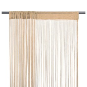 2 Pz Tende a Fili 140x250 cm Beige