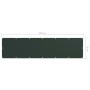 Paravento da Balcone Verde Scuro 75x300 cm Tessuto Oxford