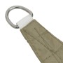 Parasole a Vela Oxford Rettangolare 2,5x4 m Beige