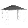 Gazebo 4x3x2,7 m Antracite 160 g/m²