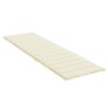 Cuscino per Lettino Crema 200x70x3 cm in Tessuto Oxford