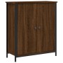 Credenza Rovere Marrone 70x30x80 cm in Legno Multistrato