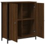 Credenza Rovere Marrone 70x30x80 cm in Legno Multistrato