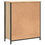 Credenza Rovere Sonoma 70x30x80 cm in Legno Multistrato