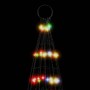 Illuminazione Albero Natale su Pennone 1534LED Colorato 500cm