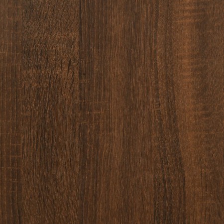 Tavolino Consolle Rovere Marrone 72,5x25x75cm Legno Multistrato