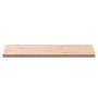 Piano Tavolo 80x40x2,5cm Rettangolare Legno Massello di Faggio