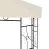 Gazebo 4x3x2,7 m Crema 160 g/m²