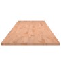 Piano Scrivania 220x55x2,5 cm in Legno Massello di Faggio