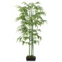 Albero Bambù Artificiale 576 Foglie 150 cm Verde