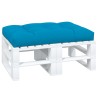 Cuscino per Pallet Blu 120x80x12 cm in Tessuto