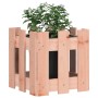 Fioriera Giardino Design Recinzione 30x30x30cm Massello Douglas