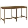 Set Bar da Giardino 9 pz Miele in Legno Massello di Pino