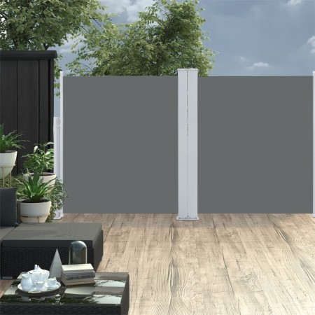 Tenda da Sole Laterale Retrattile Antracite 140x600 cm