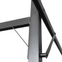 Pergola con Tetto Retrattile Antracite 295x292x230 cm