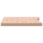 Piano per Scrivania 110x(55-60)x4 cm Legno Massello di Faggio