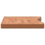 Piano per Scrivania 80x(36-40)x4 cm Legno Massello di Faggio