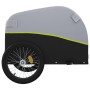 Rimorchio da Bici Nero e Verde 45 kg in Ferro