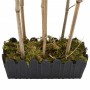 Albero Bambù Artificiale 552 Foglie 120 cm Verde