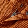 Pantaloni per Bambini in Velluto a Coste Cognac 104