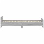 Giroletto Grigio Sonoma 90x190 cm in Legno Multistrato