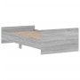 Giroletto Grigio Sonoma 90x190 cm in Legno Multistrato