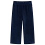 Pantaloni da Bambino in Velluto a Coste Blu Marino 116