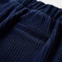 Pantaloni da Bambino in Velluto a Coste Blu Marino 92