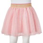 Gonna da Bambina con Tulle Rosa Chiaro 104