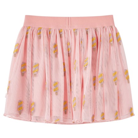 Gonna da Bambina con Tulle Rosa Chiaro 116