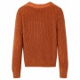 Maglione per Bambini Lavorato a Maglia Cognac 104