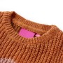 Maglione per Bambini Lavorato a Maglia Cognac 104