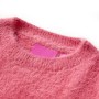 Maglione da Bambina Lavorato a Maglia Rosa Antico 104