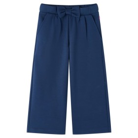 Pantaloni per Bambini a Gamba Larga Blu Marino 92