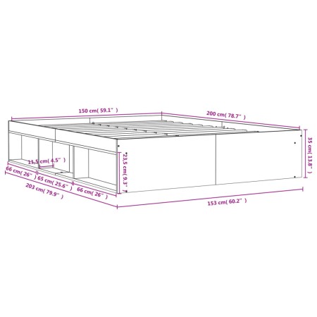 Giroletto Grigio Cemento 150x200 cm King Size