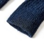 Cardigan da Bambina Lavorato a Mano Blu Marino 128