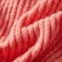 Cardigan da Bambina Lavorato a Maglia Rosa Medio 128