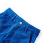 Pantaloni per Bambini in Velluto a Coste Blu Cobalto 92