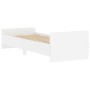 Giroletto Bianco 75x190 cm Small Single in Legno Multistrato