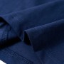 Maglietta da Bambino a Maniche Lunghe Blu Marino 128