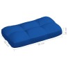 Cuscini per Divano Pallet 7 pz Blu Reale