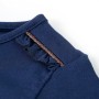 Maglietta da Bambino a Maniche Lunghe Blu Marino 128